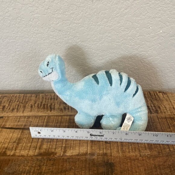 The Petting Zoo Blue Baby Brachiosaurus Plush - Picture 5 of 8
